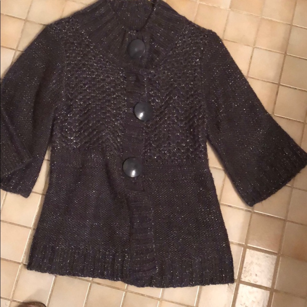 Chaudry snap down sweater
